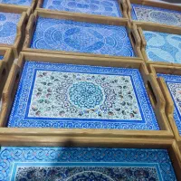 سینی پذیرایی کادویی مصرفی|ظروف سرو و پذیرایی|شیراز, ارم|دیوار