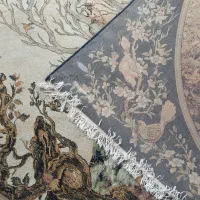 یه فرش با طرح آهو زیبا|فرش|قم, شهدا|دیوار