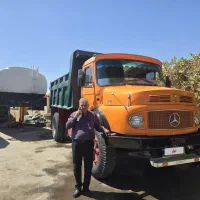 بنز۱۹۲۴کمپرسی مدل۱۳۶۳ ،ماشین آماده بکار|خودرو سنگین|مشهد, طرق|دیوار