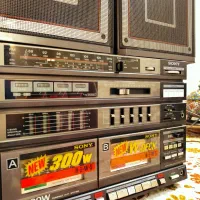 رادیو ظبط حرفه ایی وات بالا سونی ژاپن