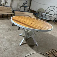 میز و صندلی آتشدان باغ ویلا آتشکده گازی مدل پرشین|مبلمان خانگی و میز عسلی|چهارباغ, |دیوار