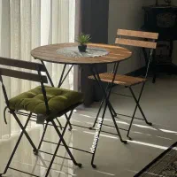 میزو صندلی تاشو تراس،ویلا،کافه،رستوران،آشپزخانه