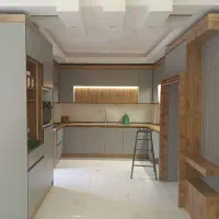 طراحی و اجرای تخصصی کابینت آشپزخانه و کمد دیواری|جاکفشی، کمد، دراور|تاکستان, |دیوار