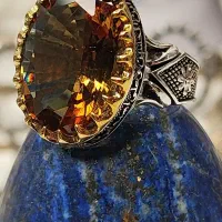 انگشتر الکساندریت رکاب خطی کد ۱۴۹۳|جواهرات|اصفهان, شیخ اشراق|دیوار