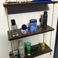 شلف دیواری چوبی|کتابخانه، شلف، قفسه‌های دیواری|مشهد, گاز|دیوار