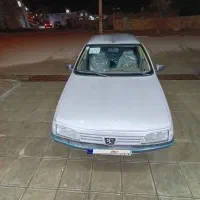 پژو نقره‌ای درحد صفر کاملا باز سازی شده خانکی