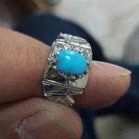 انگشتر فیروزه نیشابوری دستساز