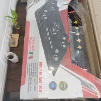 گاز صفحه ای مشکی