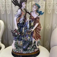 آباژور مجسمه دختر|چراغ خواب و آباژور|قم, شهرک قدس|دیوار