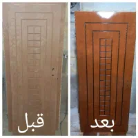 رنگ آمیزی تخصصی سازهای چوبی،درب،مبل،کابینت،راپله