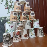 لیوان کاغذی 220cc|ظروف نگهدارنده، پلاستیکی، یکبارمصرف|خرمآباد, |دیوار