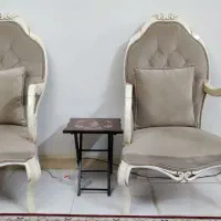 مبل هفت نفره با جلو مبلی در حد نو|مبلمان خانگی و میز عسلی|تهران, لویزان|دیوار