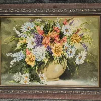 تابلو فرش نفیس استاد اذانچی