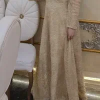 لباس مجلسی رنگ نباتی