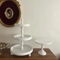 کاپ کیک و میوه خوری سه طبقه