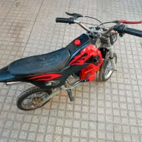 موتور مینی کراس ۵۰ سی سی بنزینی روشن در حد|موتورسیکلت|تهران, شهر زیبا|دیوار