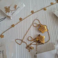 نیم ست استیل با رنگ ثابت قیمت ۱۲۰تومن|جواهرات|اردبیل, |دیوار