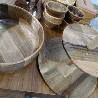 سرویس  پذیرایی چوب گردو