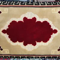 فروش1جفت پشتی سنتی+قالی باریکه(ابعاد285.50) درحدنو