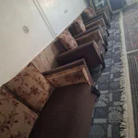 مبل ۹ نفره ومیز نهار خوری ۶ نفره
