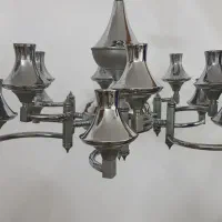 لوستر برنجی و استیل