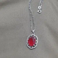 گردنبند وپلاک نقره