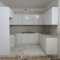 کابینت کمد دیواری هایگلاس مات تی وی وال کافه بار|مصالح و تجهیزات ساختمان|نسیم‌شهر, |دیوار