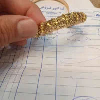 دستبند واینگونه طلا ۱۸