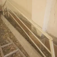 پله آهنی همراه حفاظ|مصالح و تجهیزات ساختمان|آبعلی, |دیوار