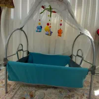 گهواره نوزاد نو.پایه متحرک وثابت .دختروپسراسپورته|تخت و صندلی بچه|اردبیل, |دیوار