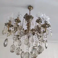 لوستر تمام برنزی ۲عدد