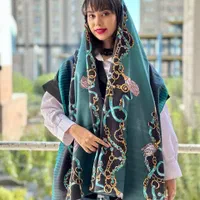 انواع شال و روسری زنانه خارجی،ترک ،
