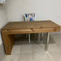 میز تحریر چوبی اصل و سالم