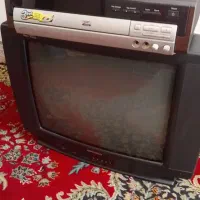 تلویزیون و دستگاه CD سه دیسک سامسونگ