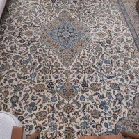 یک تخته فرش ۱۲ متری کرم رنگ