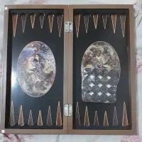 تخته نرد و شطرنج قدیمی عتیقه|کلکسیون اشیاء عتیقه|فولادشهر, B4|دیوار