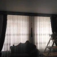 پرده و استند گل