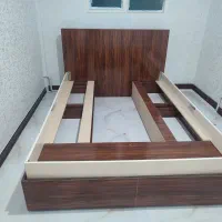 تخت خواب دو نفره در حد|تخت و سرویس خواب|تهران, والفجر (افسریه)|دیوار