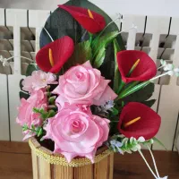 گل مصنوعی زیبا