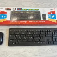 کیبورد و ماوس بی‌سیم Genius slimstar 8005