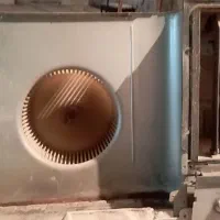 کولر گازی پنجره ای موتور سوخته بدون موتور ورادیات