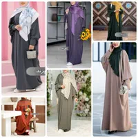 مانتو عبایی زنانه مشکی و رنگی تنوع بالا