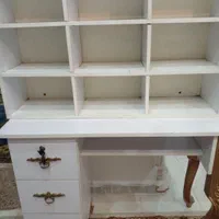 فروش میز ناخن کاری با قفسه ان