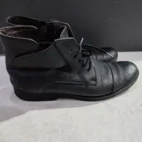 نیم بوت چرم اصل