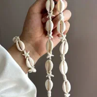 نیم ست مروارید صدف با وایب دریا