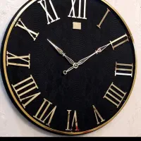 ساعت دیواری چرمی|ساعت دیواری و تزئینی|تهران, مینابی|دیوار