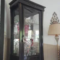بوفه ویترین چوبی