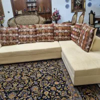 مبل ال ۷ نفره|مبلمان خانگی و میز عسلی|اهواز, ۲۴ متری|دیوار