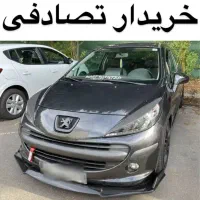 ماشین 207i سالم لوازمی / خودرو تصادفی تو بفروش