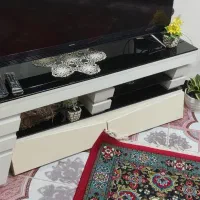 میز تلوزیون دوتیکه  چوب هایگلاس|میز تلویزیون|رشت, حومه رشت|دیوار